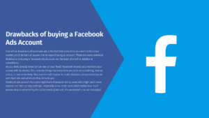 buy facebook account for ads