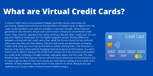What are Virtual Credit Cards